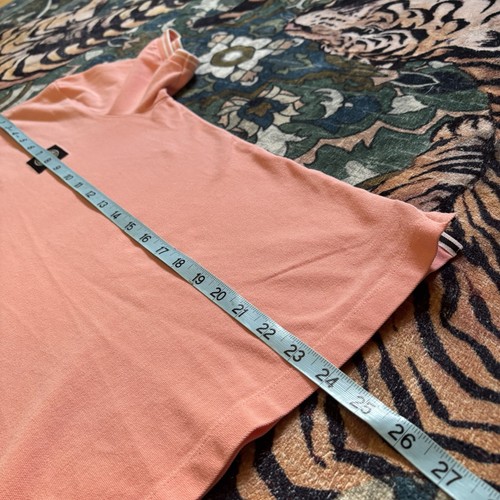 Polo Stone Island Piqué arancione preppy uomo piccola slim fit colletto - Foto 9 di 9