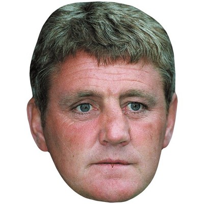 Steve Bruce (1999) Celebrity Mask, Flat Card Face, Fancy Dress Mask