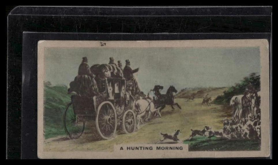 1924 Cavanders Homeland Series (Small) #25 A Hunting Morning