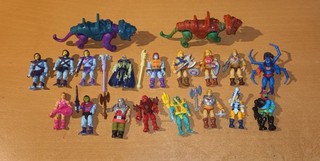 17 Figuren und 2 Tiger Mega Construx Masters of the Universe