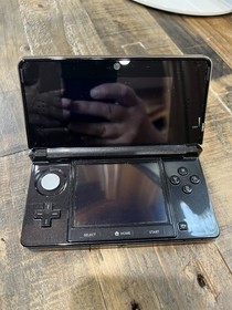 Nintendo 3DS Black Console with OEM Charger, 2GB SD Card, Stylus & 2 Games