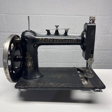 Rare Antique New National Sewing Machine Hand-Cranked