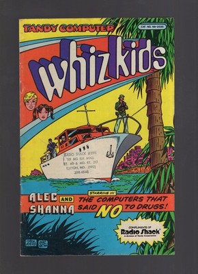 Tandy Computer Whiz Kids - Say No to Drugs - Radio Shack 1985 - Lower Grade