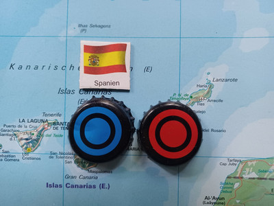 Firgas Kronkorken - 2 Bottle Caps from Spain