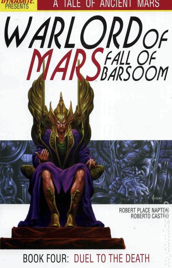 Warlord of Mars Fall of Barsoom #4A FN 2011 Stock Image