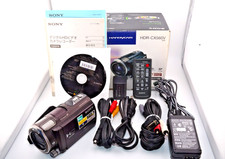Sony HDR-CX560V Brown Full HD Handycam Camcorder Boxed Tested Japanese Only