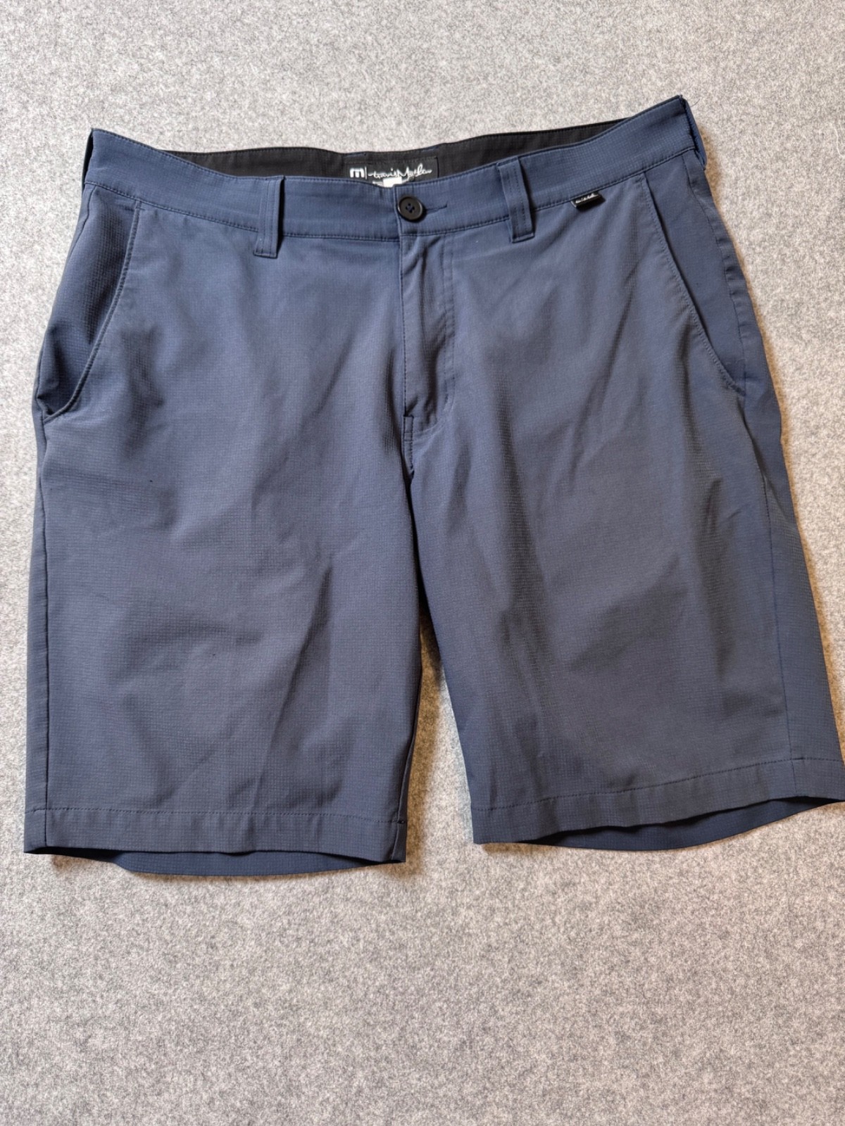 Travis Mathew Wanderlust Golf Shorts Mens 32 Navy Stretch Performance 9