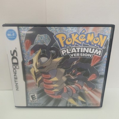 Replacement Case For Pokemon Platinum Version Nintendo DS