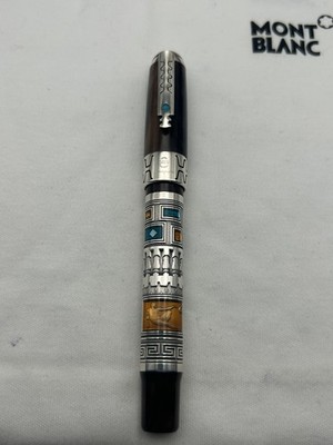Montegrappa Human Civilization LE 1912 FP, 18K Fine Nib-Exc. Condition