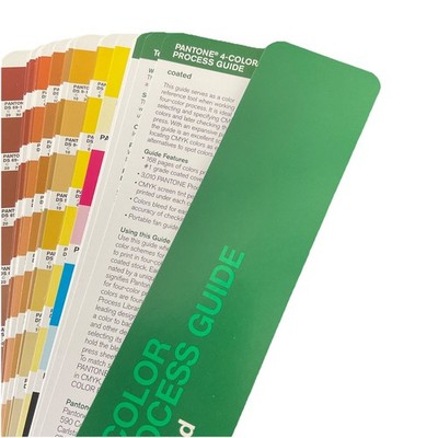 Pantone 4 Color Process CMYK Coated Color Guide Swatch Book