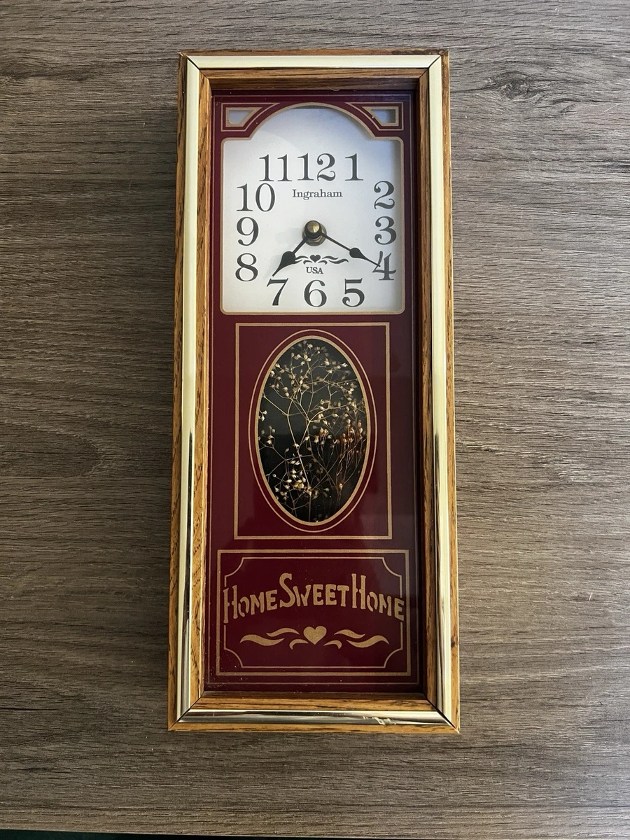 Vintage Ingraham Clock In Collectible Wall Clocks 1930-1969 for