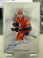 2024-25 Upper Deck The Cup Cutter Gauthier Logomarks Rookie RC Auto #LM-CG Ducks