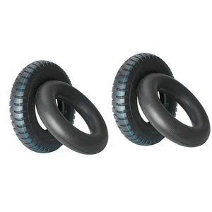 2pc 4.80/4.00-8 Pneumatiques & Tube 480/400-8 4.80-8 pour tondeuse à bretelles