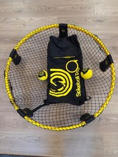Spikeball Game Set With Foldable Net 2 Balls & Drawstring Carry Bag For Outdoor