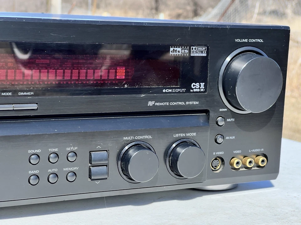 Kenwood VR-6060 -6.1 Ch AV Home Theater Surround Receiver Stereo | No Remote - Image 3 of 4