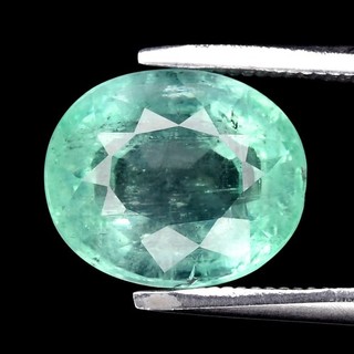 💎 2.53ct 9.2x7.8mm Oval Natural Green Beryl Nigeria Gemstone