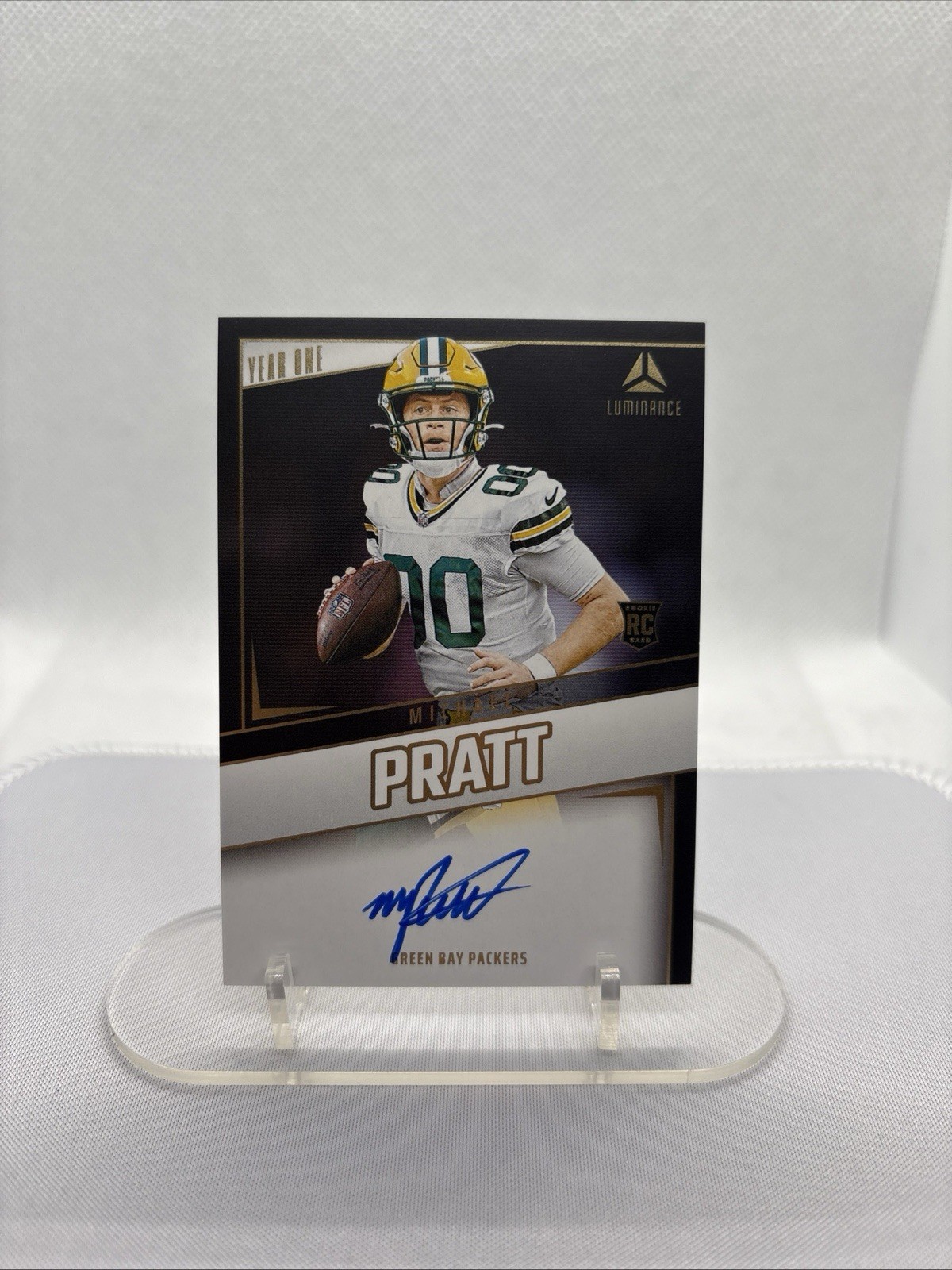 Michael Pratt Panini Luminance Year One Signatures Rps #YOSMPT Base