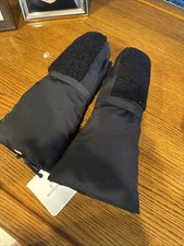 Moncler Sz Duże Mitenki Z Futrem Jagnięcym