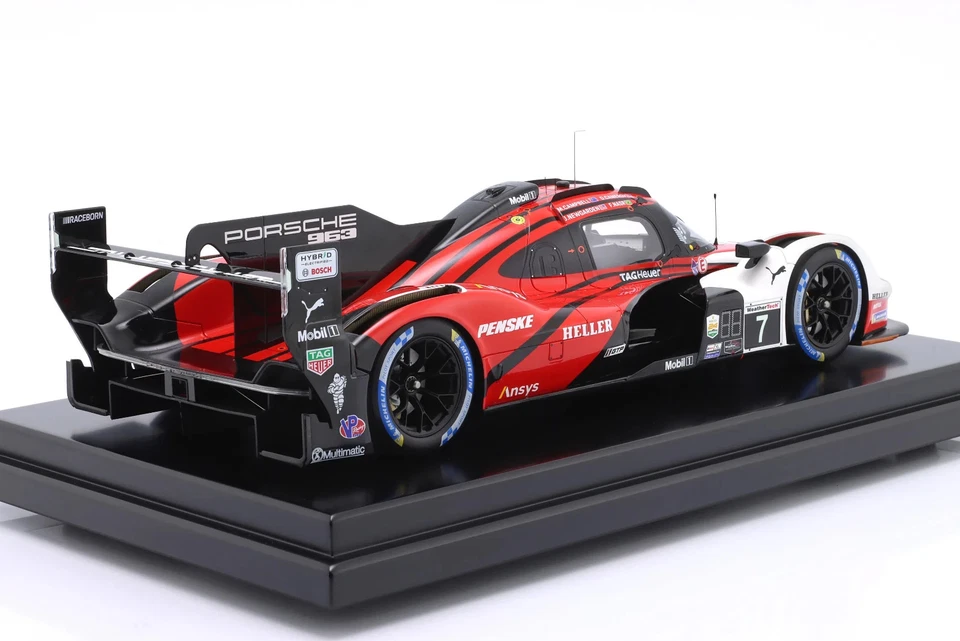 New Spark Porsche 963 24h Daytona 2024 1:12 Model Car Red WAP0230880S963 KidBX - Image 3 of 4