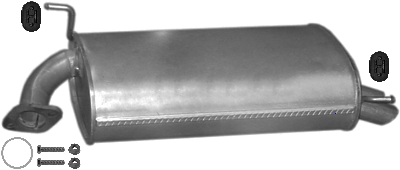 Honda Accord 1.6 1.8 2.0 2.3 116/136/147/154PS 1998-2002 Auspuff Endschalldämpfer + - Bild 1 von 1