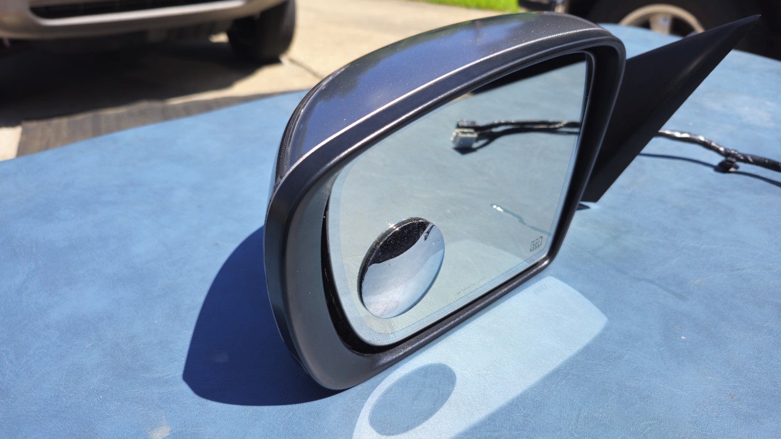 Maserati Quattroporte 2014-2017 Left Side mirror Silver