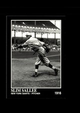 Slim Sallee : 1993 Conlon Collection TSN MLB Card #780 : New York Giants