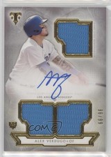 2018 Triple Threads Rookies & Future Phenoms Relics 96/99 Alex Verdugo Auto 6fs
