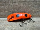Helin's Flatfish X4 Fishing Lure Orange Black & Red Dot — photo 3