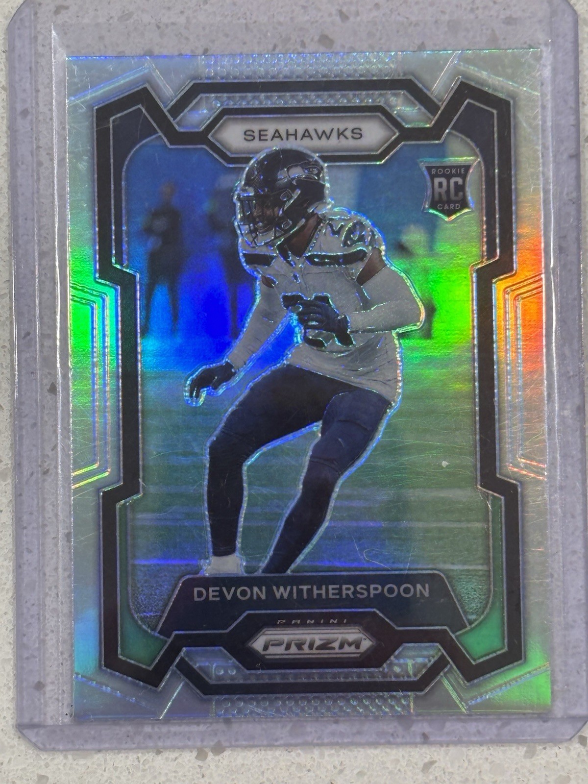 2023 Panini Prizm - Rookies Devon Witherspoon #389 Silver Prizm (RC)