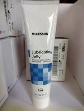 New McKesson Lubricating Jelly 4 oz. (113g) Tube Sterile 16-8919 Unscented 2027