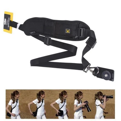 Camera Shoulder Strap Quick Release Sling Clips Belt SLR DSLR Canon Sony - Image 1 of 4