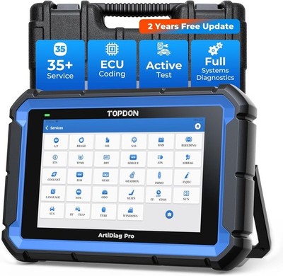 TOPDON ArtiDiag PRO V2.0 Auto Diagnose OBD2 Code Scanner Vollsystem Steuergerät Codierung