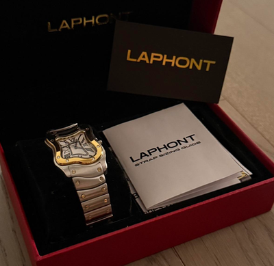 Laphont Laurent Small Two-Tone Watch BRAND NEW - retail price