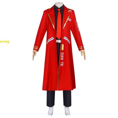 Anime Dante Cosplay Costumes Halloween Clothing Suit Stage Collect Full Set Cos