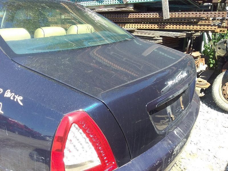 2011 11 MASERATI QUATTROPORTE REAR DECKLID TRUNK LID