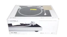 Victrola VPT-2500  Hi-Res Carbon Turntable -(black/silver)-Free Shipping.