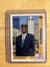 1991-92 Upper Deck - Draft Pick Dikembe Mutombo #3 (RC)