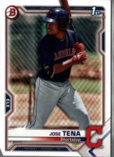 2021 Bowman #BP-128 Jose Tena Prospects