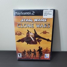 Star Wars The Clone Wars (Sony PlayStation 2 PS2, 2002) Brand New Factory Sealed