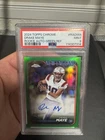 Topps Chrome Auto Drake Maye Green Refractor /99 Chaser Pack Read Description!