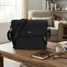 Messenger Bag for Men Briefcases Lightweight Men'S Laptop Bag 15.6 Inch Water