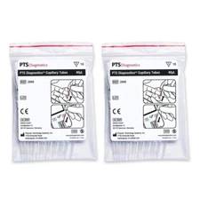 PTS Diagnostics Capillary Blood Collection Tube Micro-hematocrit 2866 32 Count