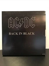 AC/DC Crew Socks 3 Pair Gift Box Bioworld Music Band Back in Black