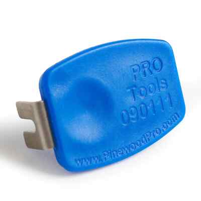 Pinewood Pro Axle Inserter Guide with Built-in Wheel Spacer for pinewood derby