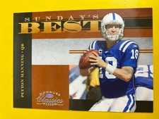 D46532  2006 Donruss Classics Sunday's Best Silver #30 Peyton Manning #175/250