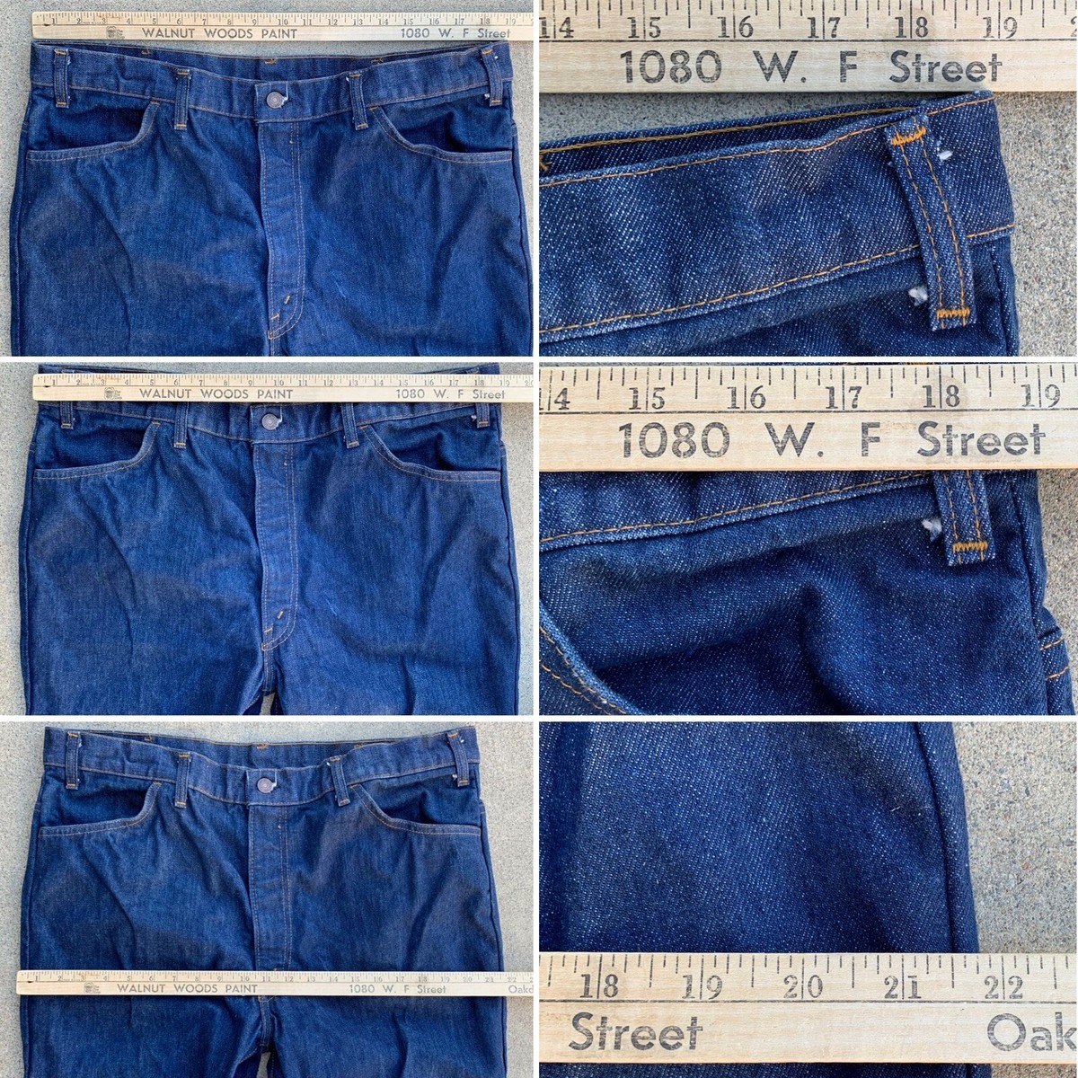 vintage Levi's 646 jeans orange tab Talon 42 zipper size 40 vintage Levi's 646 jeans orange tab Talon 42 zipper size 40