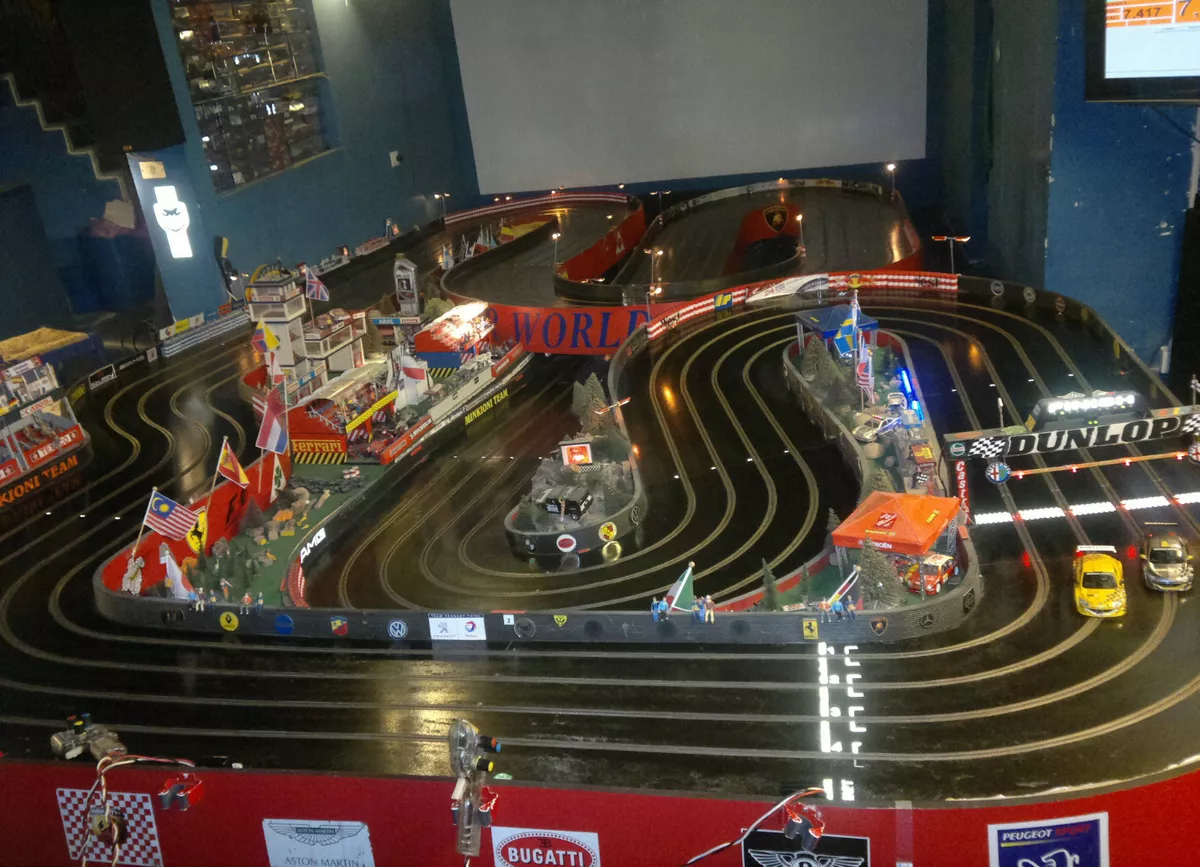 Dream NSR wooden slot car track 1 32 1 24 Scalextric Ninco Carrera Scaleauto