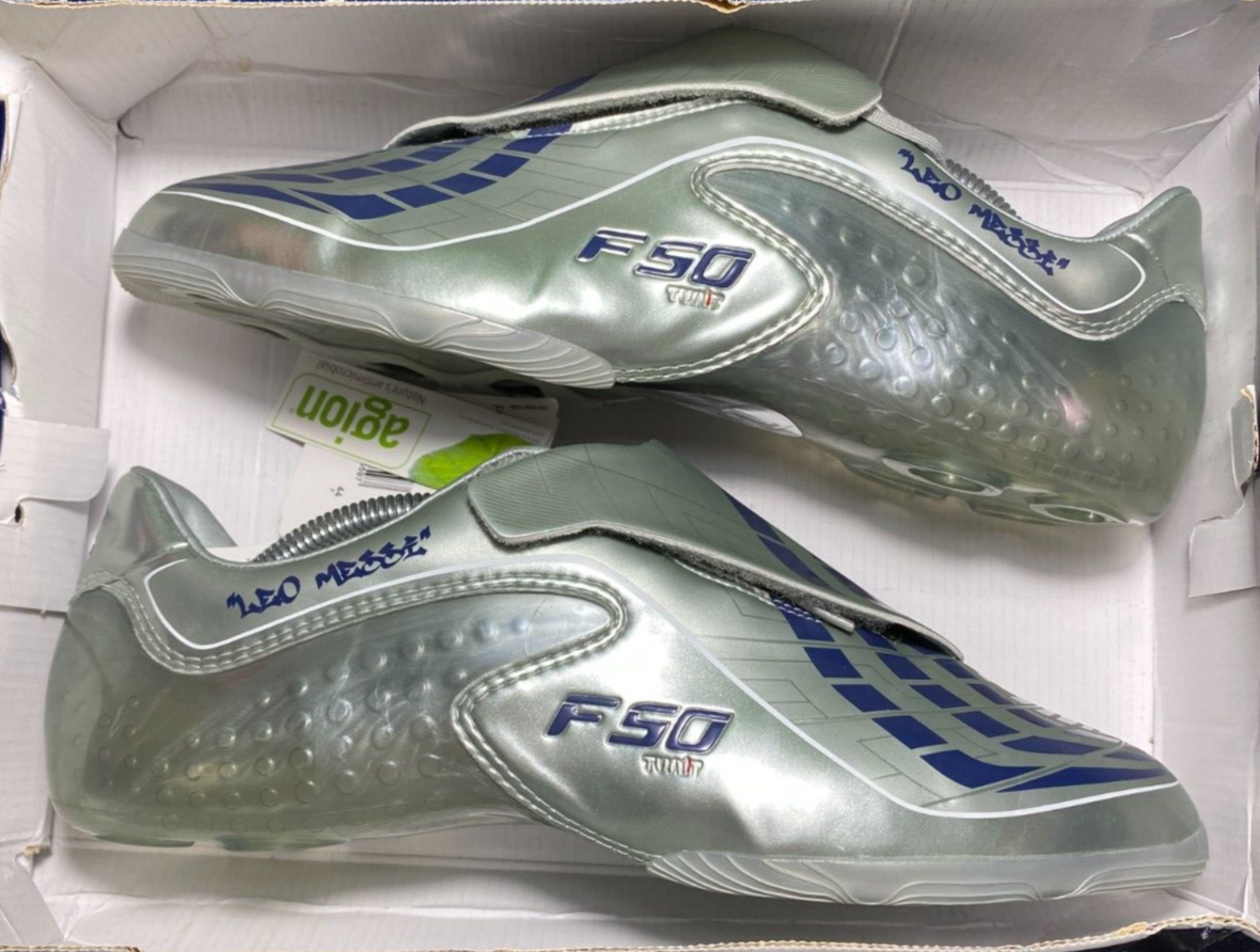 RARE NEW 2008 LEO MESSI Elite Adidas Tunit F50 SG FG AG 10 RARE NEW 2008 LEO MESSI Elite Adidas Tunit F50 SG FG AG 10