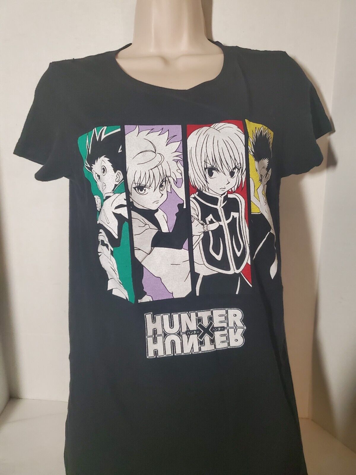 Hunter X Hunter Mens' Character Box Design Anime Graphic Print T