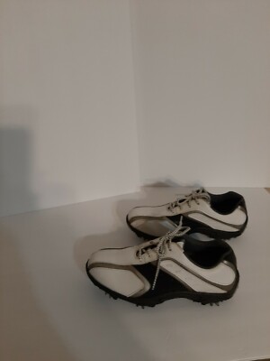 その他 n FootJoy Junior Golf Shoes 45017 White Gray Black Gray Soft Spikes
